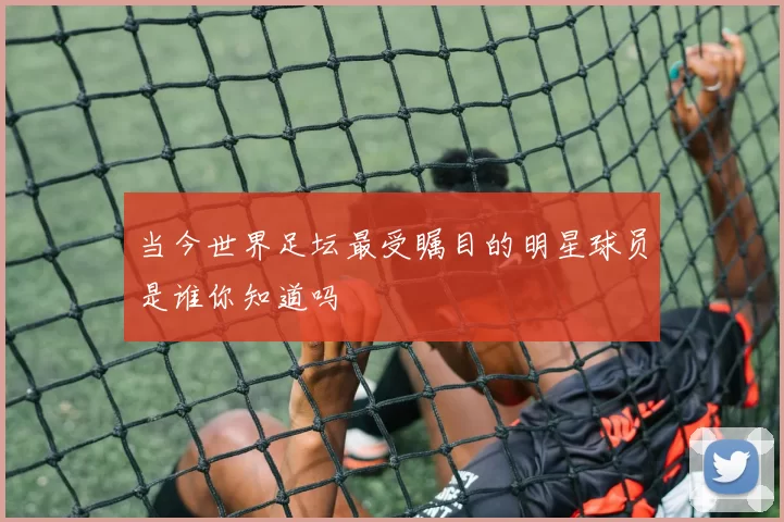 当今世界足坛最受瞩目的明星球员是谁你知道吗