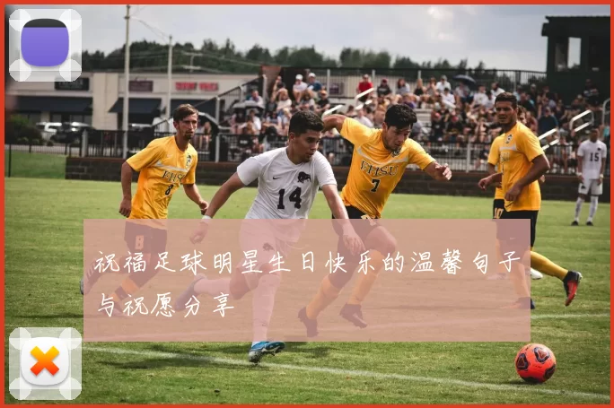 祝福足球明星生日快乐的温馨句子与祝愿分享