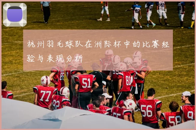 杭州羽毛球队在洲际杯中的比赛经验与表现分析