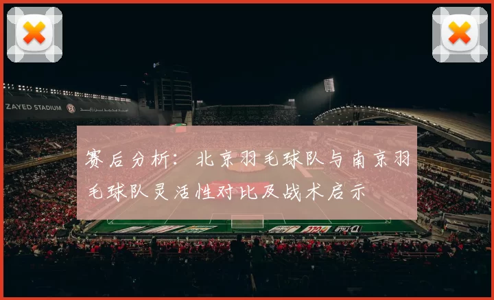 赛后分析：北京羽毛球队与南京羽毛球队灵活性对比及战术启示
